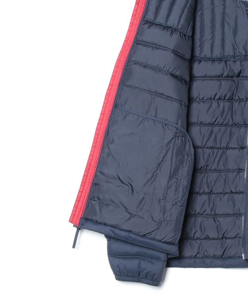 TOMMY HILFIGER ダウンジャケット ダウン NYLON QUILTED HOODY