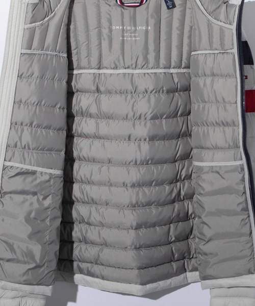 ダウンジャケット ダウン TOMMY HILFIGER NYLON QUILTED HOODY トミーヒルフィガー 中わた ジャケット_16