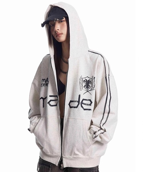 CORPUS SELECT パーカー 「MADE EXTREME / メイドエクストリーム」 裏