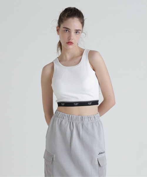 AVIREX（アヴィレックス） タンクトップ ノースリーブ LOGO RUBBER