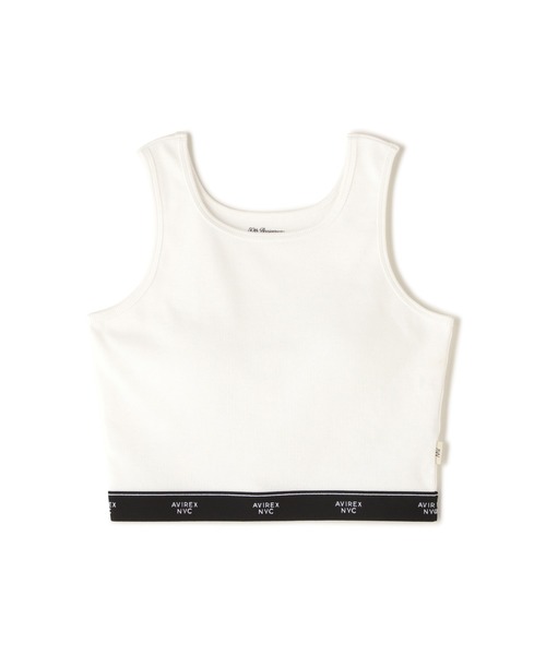 AVIREX（アヴィレックス） タンクトップ ノースリーブ LOGO RUBBER