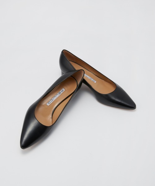 【美品】PELLICO ペリーコ　チャンキーヒール　グリーン 23cm相当 fabio-1k_top3.jpg