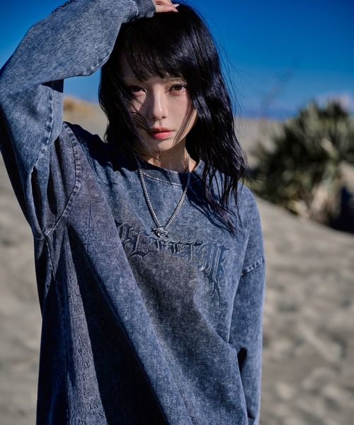 REFLEM tシャツ 「REFLEM/レフレム」グランジレイヤードL/S TEE