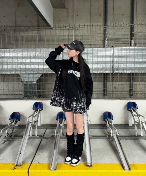 REFLEM tシャツ 「REFLEM/レフレム」ウイングクロスプリントL/S