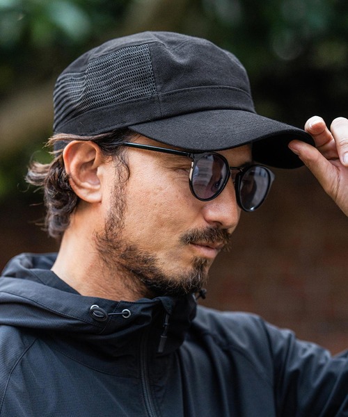 issei ワークキャップ CAMBIO キャップ 帽子 mko12516-Side Mesh Work Cap ワーク