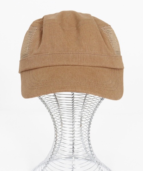 CAMBIO ワークキャップ　新品未使用 CAMBIO キャップ 帽子 mko10605-Simple Canvas Work Cap メンズ