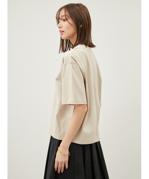 tシャツ Mila T-shirt レディース Mロゴ2サイズハイラインTシャツ(カットソー)｜トップス｜Mila