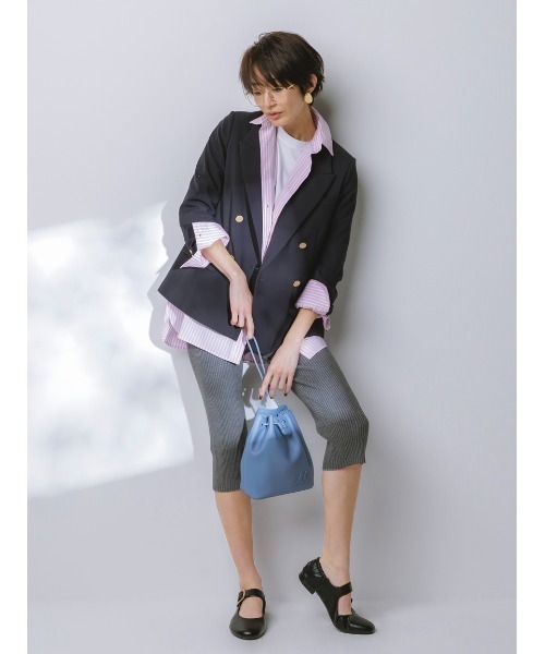 Mila Owen tシャツ Mロゴ2サイズハイラインTシャツ レディース