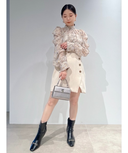 LILY BROWN（リリーブラウン） ショートブーツ LARGE ブラック