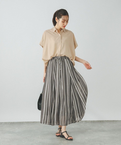 希少　DIESEL パッチワーク ロングスカート インナー付 変形 フレア S GLOBAL WORK（グローバルワーク） ロング スカート 夏 エアリー