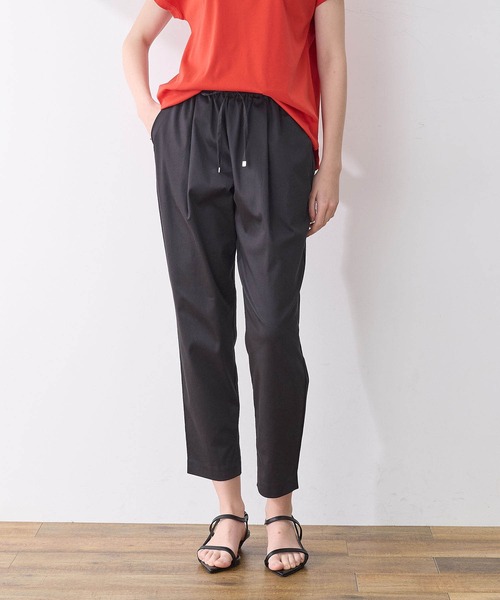 美品 LE LE SOUK ルスーク パンツ サイズ38 M ブラック SOUK ルスーク