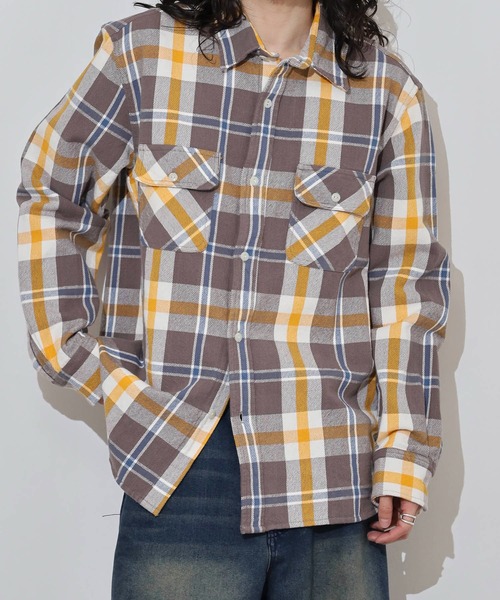 ビッグマイク　ヘビーフランネルシャツ　バッファローチェック BIG MIKE シャツ Heavy flannel shirt ビックマイク チェック