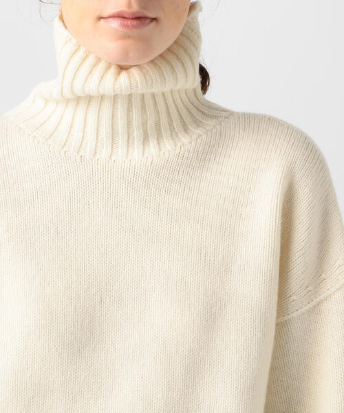 TOMORROWLAND（トゥモローランド） 「MACPHEE」タートルネックニット S