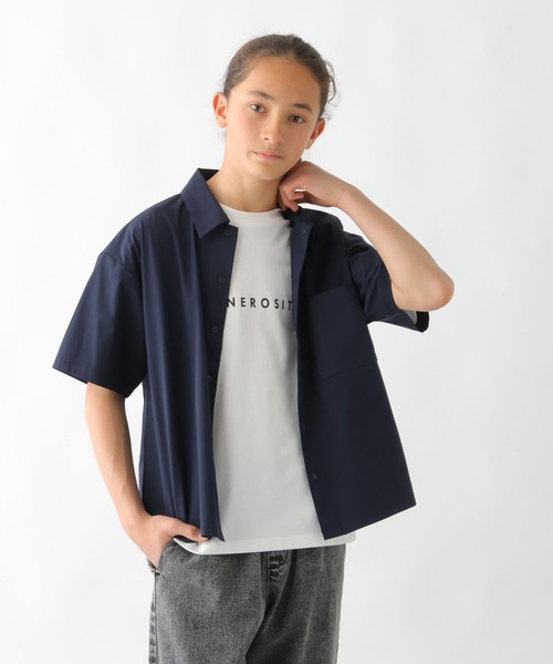 GLOBAL WORK（グローバルワーク） ブラウス シャツ エアかるシャツ