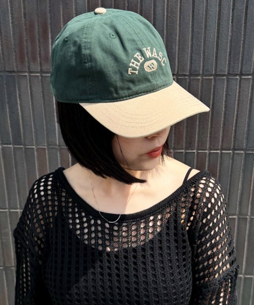 キャップ 帽子 Chiina / バイカラーレトロキャップ レディース