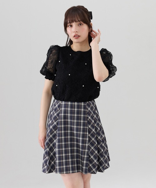 REDYAZEL（レディアゼル） スカート チェックプリーツスカート