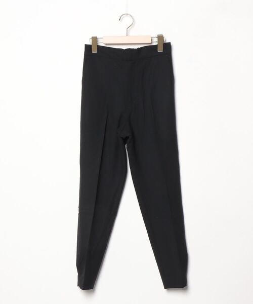 HYKE（ハイク） スラックス 1 ブラック レディース : ZOZOTOWN Yahoo