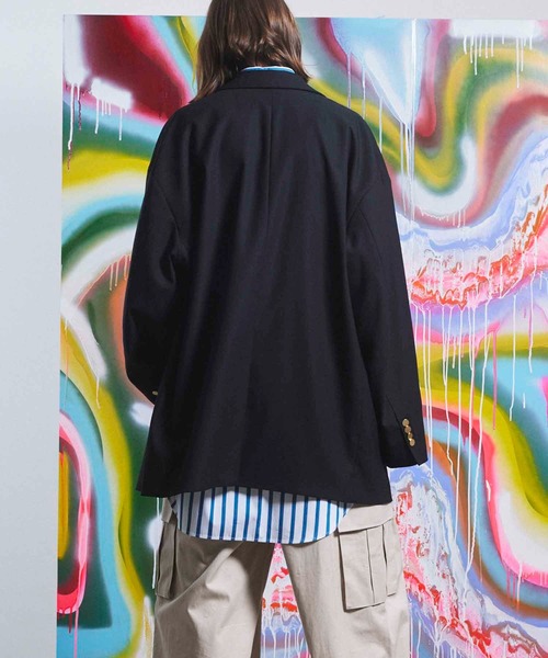 MAISON SPECIAL テーラードジャケット 00 ネイビー MAISON SPECIAL（メゾンスペシャル） ジャケット テーラードジャケット