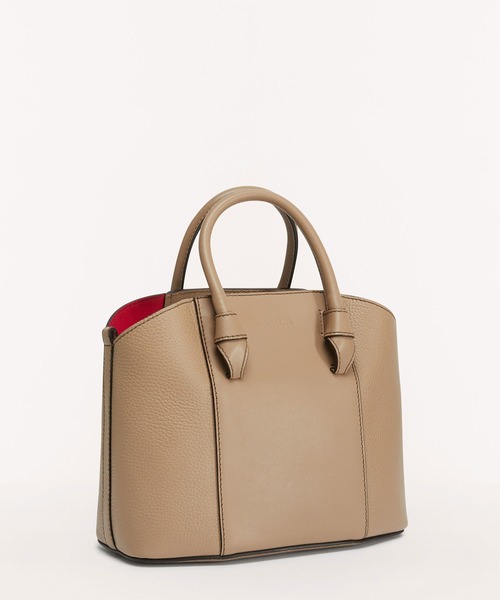 FURLA ベージュ レザー 2WAY バッグ FURLA 「FURLA」 2WAYバッグ - ベージュ レディース : ZOZOTOWN