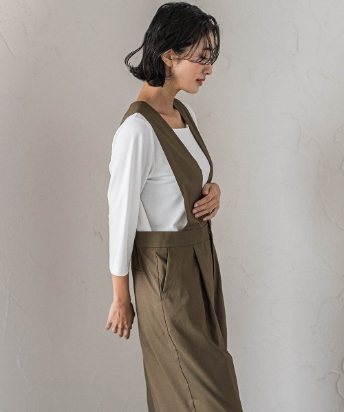 la.f（ラ・エフ） オールインワン オールインワンワイドパンツ