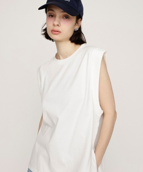 ストライプ ワイド シャツ 2色 ロールアップスリーブ 夏 cr9939 セール】【2サイズ展開】ROLL UP SLEEVE TOPS ロールアップ