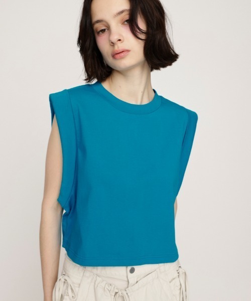 SLY（スライ） tシャツ 「2サイズ展開」ROLL UP SLEEVE TOPS ロール