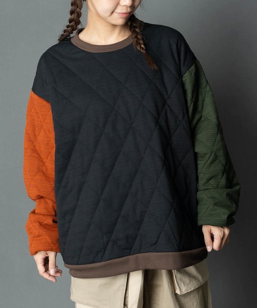 「gym master」 中綿ブルゾン MEDIUM ブラック メンズ_画像8