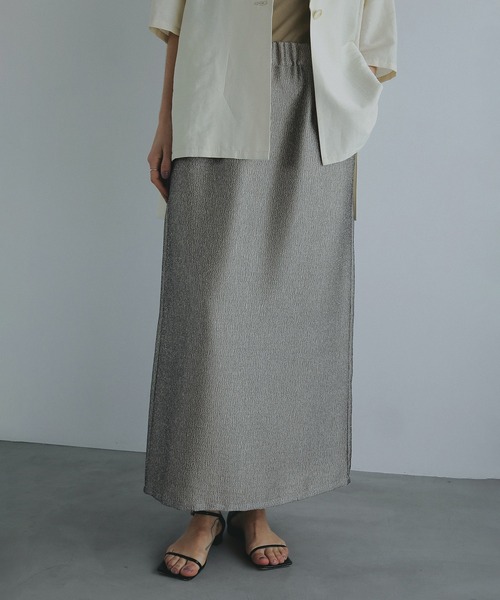 MANOF（マノフ） スカート METALLIC NARROW SKIRT : ZOZOTOWN Yahoo!店