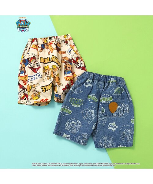 BREEZE パンツ パウ・パトロール 総柄パンツ キッズ 子供服