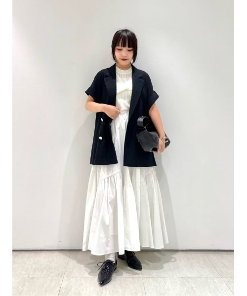 allureville ジャケット テーラードジャケット スラブメッシュ