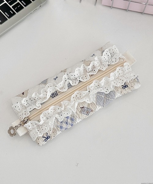 TONE SELECT GOODS ペン Liaa/花柄 アニマル柄 レースペンケース