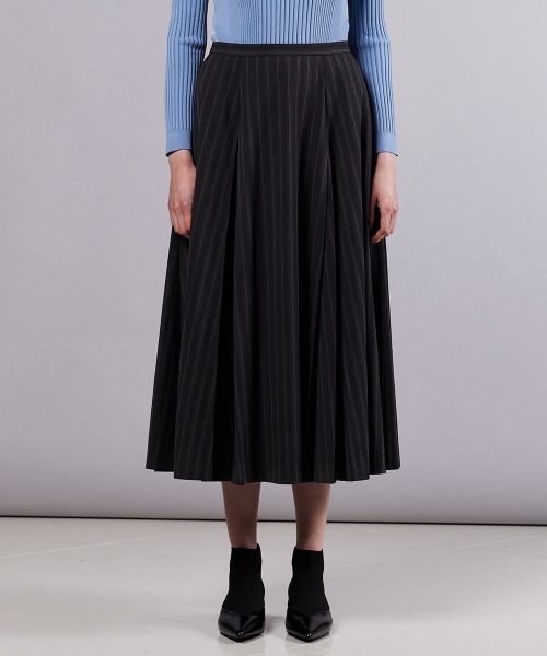 ダブスタ　sov. ブラック プリーツスカート 36 sov. スカート 36サイズ ダブルスタンダード ブラック プリーツ