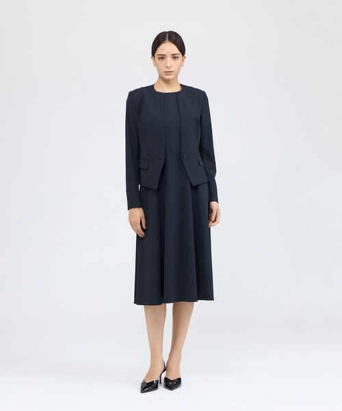 EPOCA（エポカ） ワンピース クリーンストレッチ フレアドレス