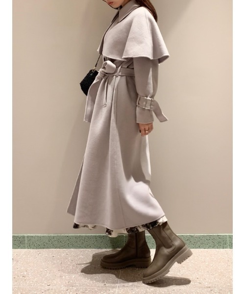 SNIDEL 「SNIDEL」 ショートブーツ「Vibramコラボ」 LARGE モカ