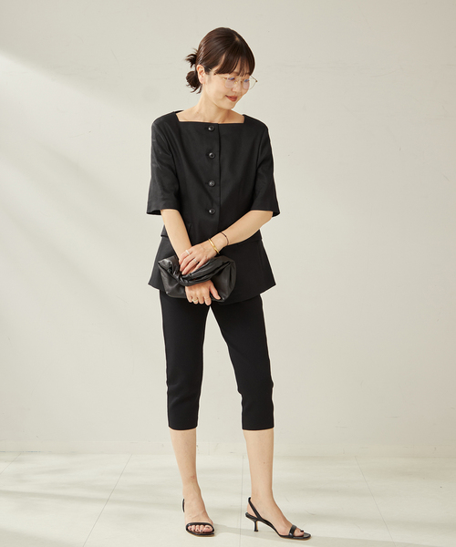 plage コート アウター R'IAM シェイプジャケット レディース