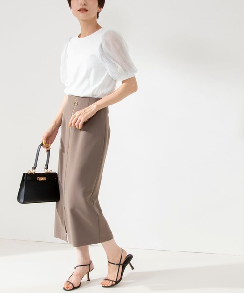 「NOLLEY'S Sophi」 半袖カットソー 38 サックスブルー レディース