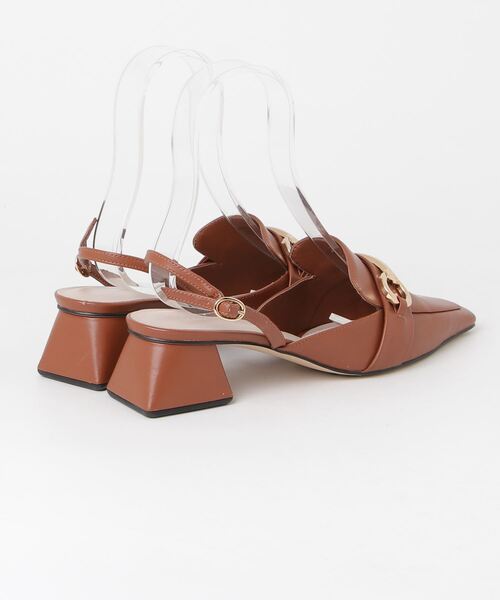 ベージュ ミュール 38 HLT CHARLES ＆ KEITH 「charles&keith」 ヒールサンダル 38