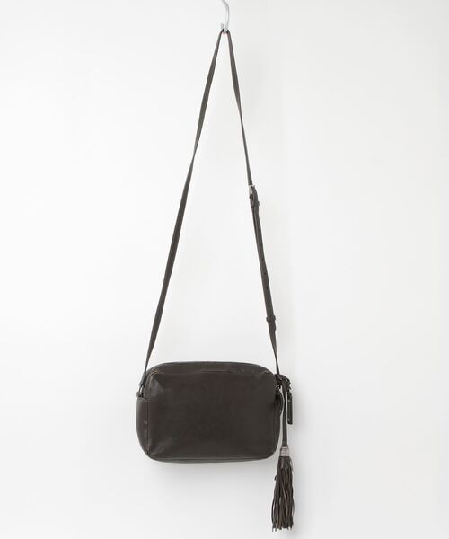 SAINT LAURENT PARIS キーホルダー　タッセル SAINT LAURENT PARIS」 YSLロゴ タッセル ショルダーバッグ