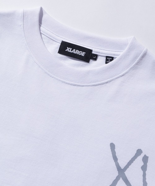 XLARGE 「XLARGE」 長袖Tシャツ L ホワイト メンズ : ZOZOTOWN