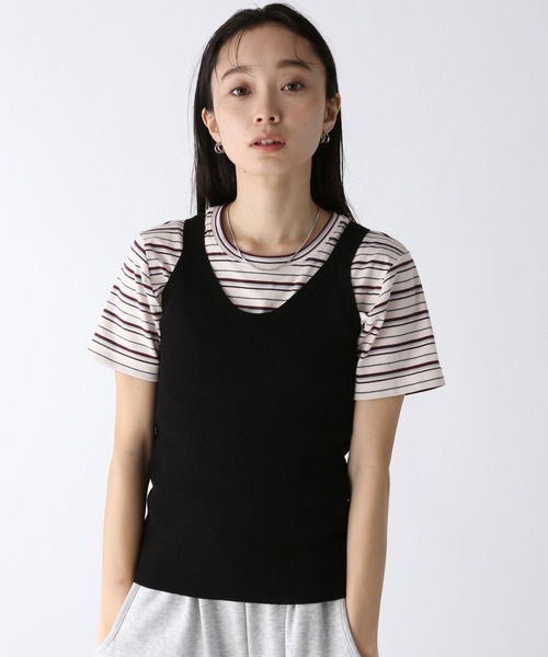 JEANASIS tシャツ シンプルフライスチビTEE SS/580592