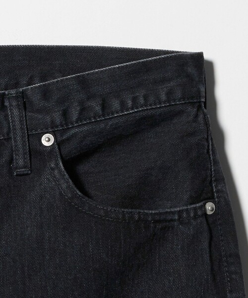 【値下 sixe パンツ 日本製】ブラックデニム ストレートデニム 値下 sixe パンツ 日本製】ブラックデニム ストレートデニム