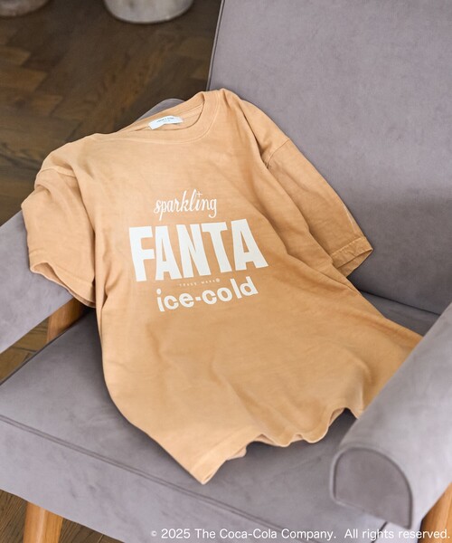 tシャツ Fanta 60's Logo T-shirt/ファンタ 60's ロゴTシャツ レディース FREAK'S STORE tシャツ Fanta 60's Logo T-shirt/ファンタ ロゴT