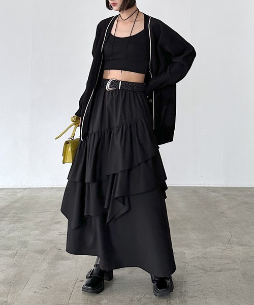 PAGEBOY（ページボーイ） スカート ドロティフレアスカート/フリル