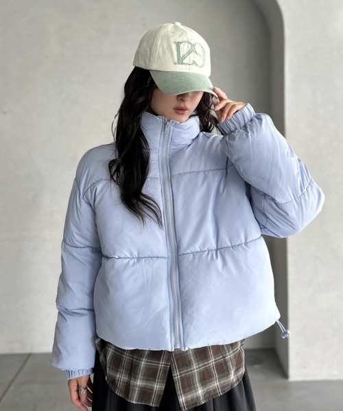 ダウンコート ダウンジャケット 「Good Riddance」スタンドネック