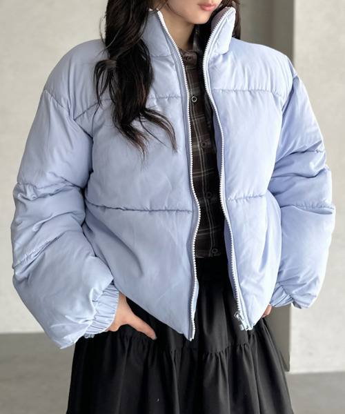 ダウンコート ダウンジャケット 「Good Riddance」スタンドネック