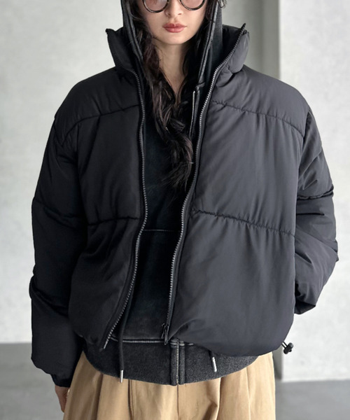 ダウンコート ダウンジャケット 「Good Riddance」スタンドネック