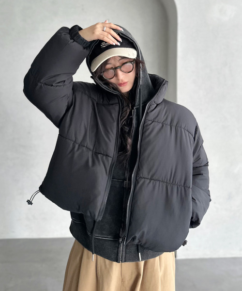 ダウンコート ダウンジャケット 「Good Riddance」スタンドネック