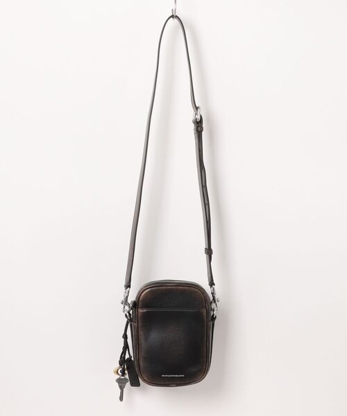 COACH ストライプショルダーバッグボディバック COACH ショルダーバッグ ヒッチ クロスボディ・ラブド レザー