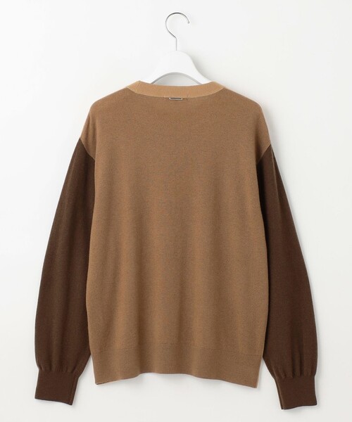 ニット セーター ファインウールカシミヤクルーネック ニット レディース_15