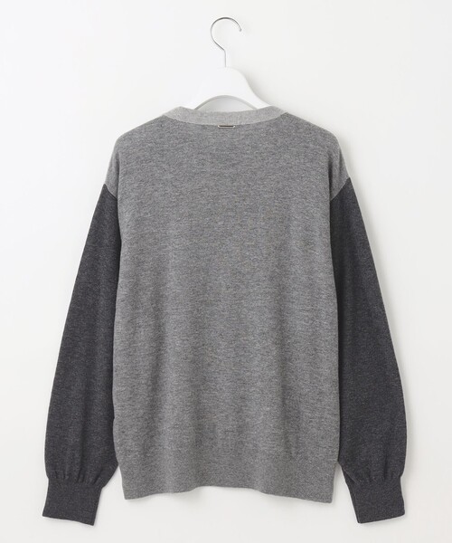 ニット セーター ファインウールカシミヤクルーネック ニット レディース_21